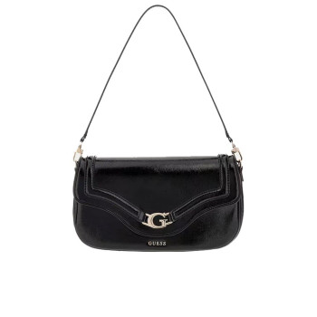 Borsa donna tracolla con patta Guess Dea Black