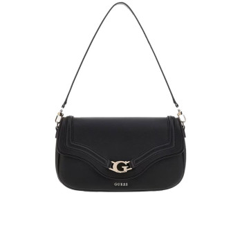 Borsa donna tracolla con patta Guess Dea Black