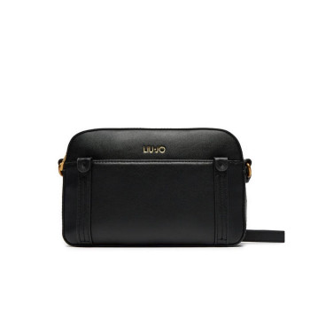 Borsa Donna Tracolla con Zip Sopra Liu Jo Nero  Valigeria.it