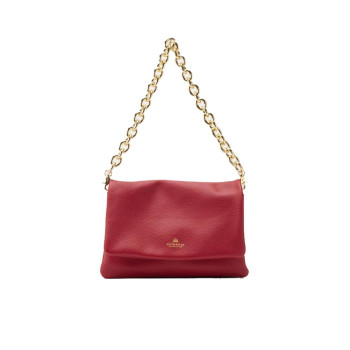 Borsa donna tracolla con patta Cuoieria Fiorentina Patty Cherry
