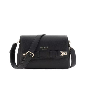 Borsa donna tracolla con patta Guess Gregoria Black