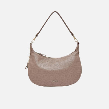 Borsa donna tracolla mezzaluna Liu Jo Kaliska Mocha