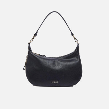 Borsa donna tracolla mezzaluna Liu Jo Kaliska Nero