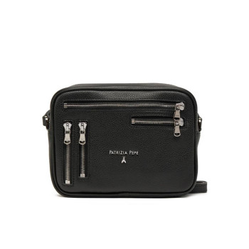 Borsa donna tracolla Patrizia Pepe Nero Valigeria-it 