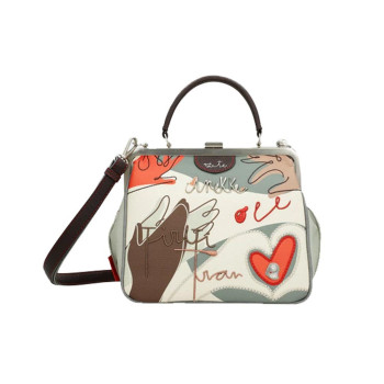Borsa donna un manico con tracolla Alma Anekke 40763429-Multicolor Valigeria-it