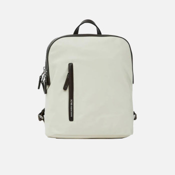 Borsa donna zainetto chiusura zip verticale small Mandarina Duck Hunter Latte