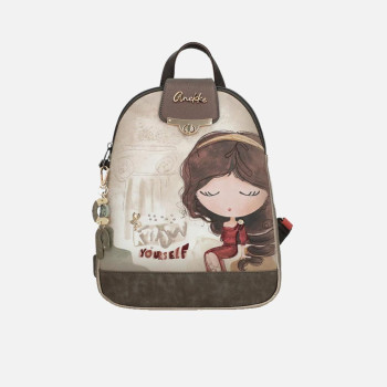 Borsa donna zainetto chiusura zip stondato Anekke Muse Multicolor