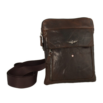 Borsello Piatto Aeronautica Militare Vintage AM302  Valigeria.it