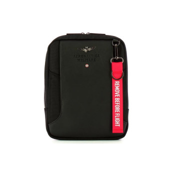 Borsello piatto piccolo Aeronatica Militare Bolt Nero