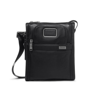 Borsello Semplice Alpha 3 Tumi 1502201041 Black Valigeria-it