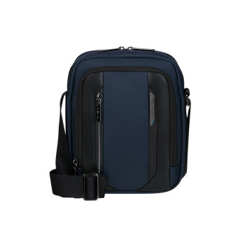 Borsello tozzo con tasca anteriore porta ipad 9.7 Samsonite Spectrolite 4.0 Blue