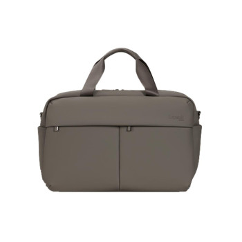 Borsone in tessuto due manici 24h bauletto Lipault Lost in Berlin Ash Stone
