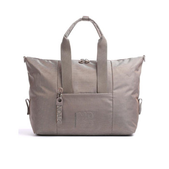 Borsone in Tessuto MD 20 Mandarina Duck Taupe  Valigeria.it