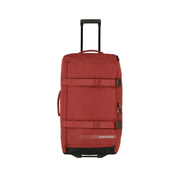 Borsone Trolley 2 Manici 2 Ruote Kick Off Travelite Red  Valigeria.it