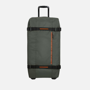 Borsone trolley 78cm grande due manici 2 ruote American Tourister Urban Track Dark Khaki