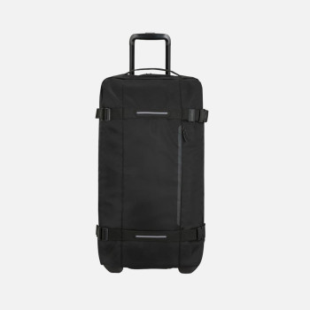 Borsone trolley 68cm medio due manici 2 ruote American Tourister Urban Track Asphalt Black