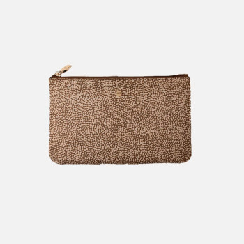 Busta Piccola Porta Documenti Borbonese Beige  Valigeria.it