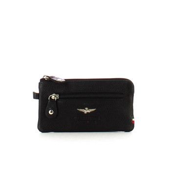 busta portachiavi nero