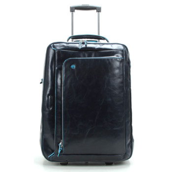 Trolley Cabina Piquadro | Pelle | Piquadro Blue Square | BV2960B2-blu2