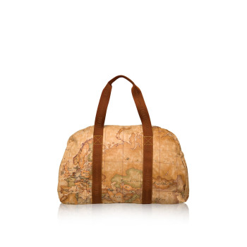 Borsone 2 Manici Bauletto Medio | Alviero Martini 1^Classe Geo Soft | BV701160010010-Naturale