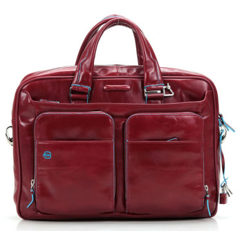 Cartella Sottile Piquadro Linea Blue Square | CA2849B2-rosso