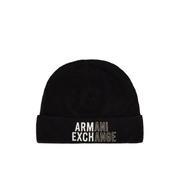 Cappello Donna Armani Exchange Black  Valigeria.it