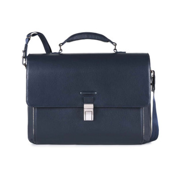 Cartella porta computer espandibile con patta e scomparto porta iPad®Air/Air2 | Piquadro Modus | CA3111MO-Blu