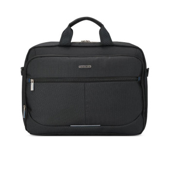 Cartella in Tessuto Easy Office Roncato Valigeria Nero  Valigeria.it