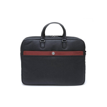 Cartella in Tessuto Spalding&Bros Rosso Nero  Valiegria.it