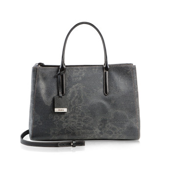 Borsa Donna 2 Manici Grande | Alviero Martini 1^Classe Geo Black | CD08864260001-Black