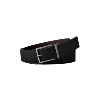 Cintura uomo double face 3,5cm Calvin Klein Black/Dark Brown-105