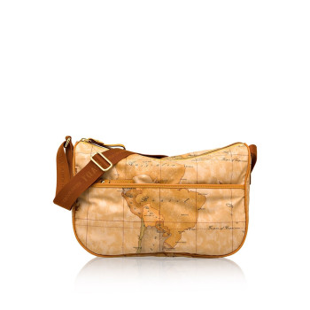 Borsa Donna Tracolla a Sacca Rettangolare | Alviero Martini 1^Classe Geo Soft | CN50960010010-Naturale