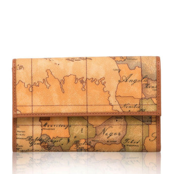 Portafoglio Donna 1 Cerniera | Alviero Martini 1^ Classe Geo Classic | CW01760000010-Naturale