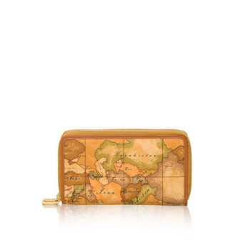 Portafoglio Donna Cerniera Semplice | Alviero Martini 1^Classe Geo Classic | CW04360000010-Naturale