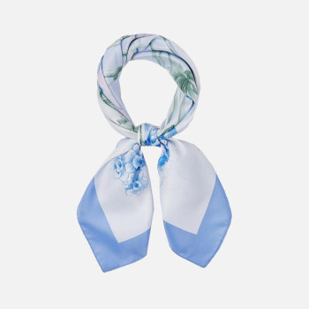 Foulard classico flower piccolo Liu Jo Bright Blue Wave