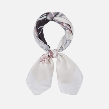 Foulard classico flower piccolo Liu Jo Nero
