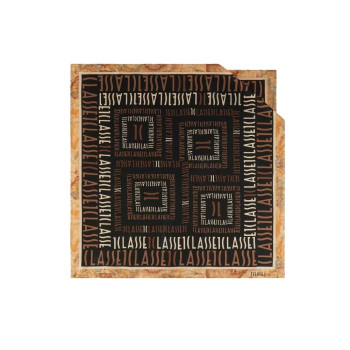 Foulard Classico Geo Logomania Alviero Martini Nero  Valigeria.it