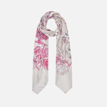 Foulard classico romantic grande flower Liu Jo Soft Peony
