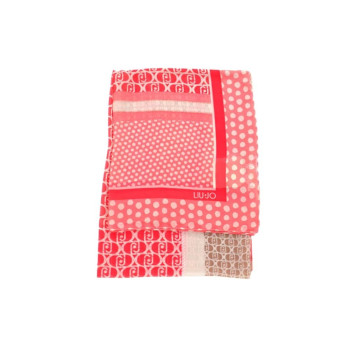 Foulard Grande Stola Geometric Logo Liu Jo Lobster  Valigeria.it