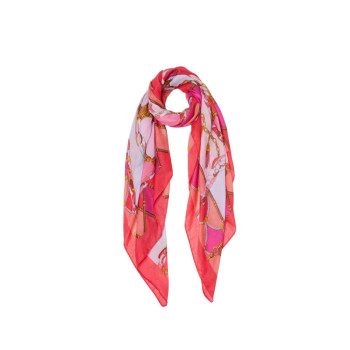 Foulard Grande Tassel Liu Jo Hibiscus  Valigeria.it