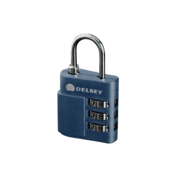 Lucchetto da Viaggio con Combinazione | Delsey Travel Accessories | 000945190-Blu Mare