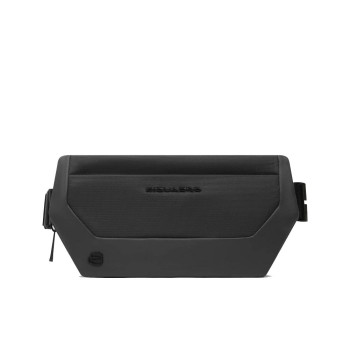 Marsupio tozzo riciclato Piquadro Easyjet Nero