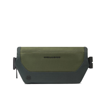 Marsupio tozzo riciclato Piquadro Easyjet Verde