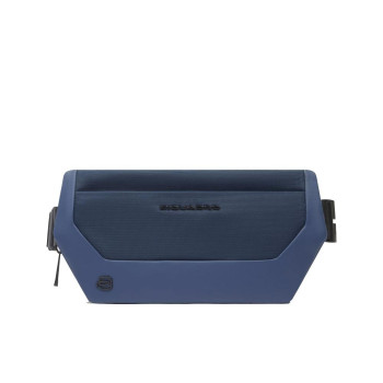 Marsupio tozzo riciclato Piquadro Easyjet Blu