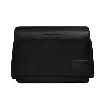 Messenger con patta porta computer Piquadro Nero