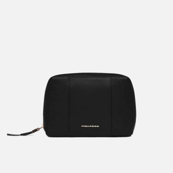 Necessaire una zio semplice Piquadro Circle Nero