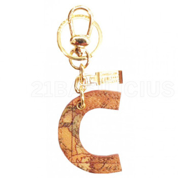 Portachiavi Alviero Martini 1^ Classe | Lettera C | Linea Geo Classic | P00C60000010