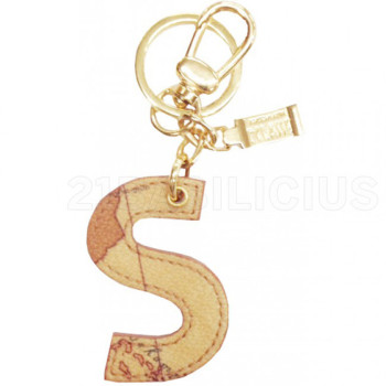 Portachiavi Alviero Martini 1^ Classe | Lettera S | Linea Geo Classic | P00S60000010