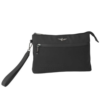Pochette da polso piatta Aronautica Militare Helix Nero