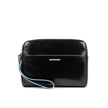 Pochette Da Polso Blue Square Piquadro Nero  Valigeria.it